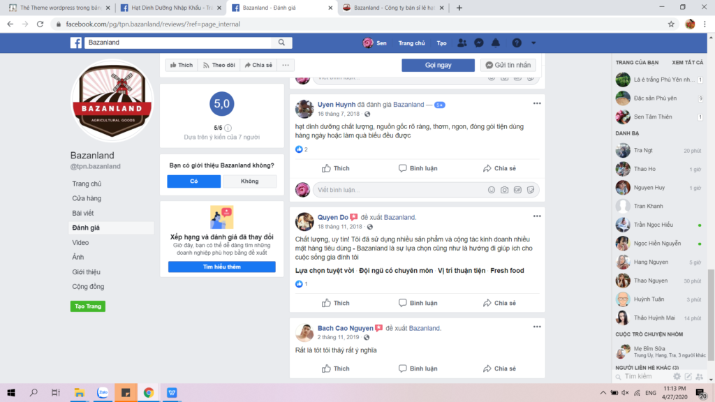 Review hạt dinh dưỡng bazanland