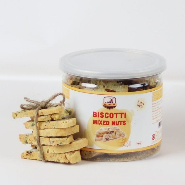 Biscotti-Mixed Nuts
