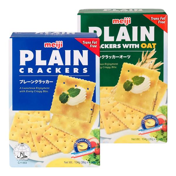 Bánh ăn kiêng Meiji Plan Crackers