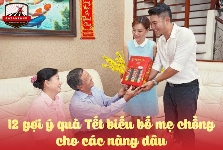 12 món quà Tết biếu bố mẹ chồng cho các nàng dâu hiền vợ thảo