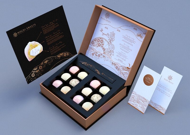 Set quà bánh mochi truyền thống của Nhật