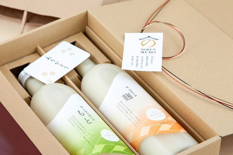 Hộp quà Tết rượu ngọt Amazake của xứ sở hoa anh đào