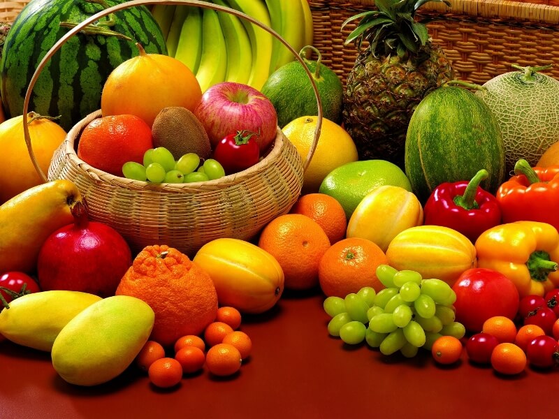 cách làm giỏ trái cây ngày Tết - chọn hoa quả