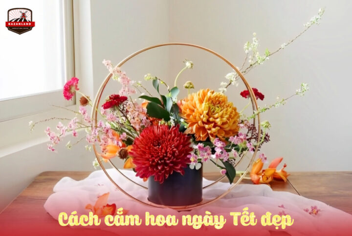 Cách cắm hoa ngày Tết và 10 loại hoa nên cắm mang lại may mắn đầu năm