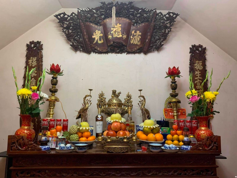 cách dọn dẹp bàn thờ ngày tết